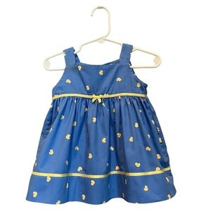 Carter’s Dress with Yellow Duck Print